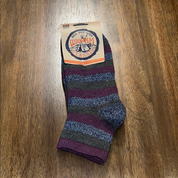 New Wigwam socks size large men’s 9–2 women’s 10-13 warm - Picture 1 of 5